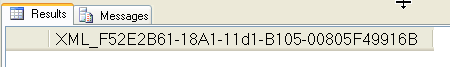 SQL XML No Result SQL XML No Result